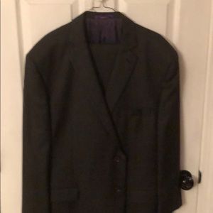 Charcoal TALLIA Men’s Suit Pants & 52R Jacket